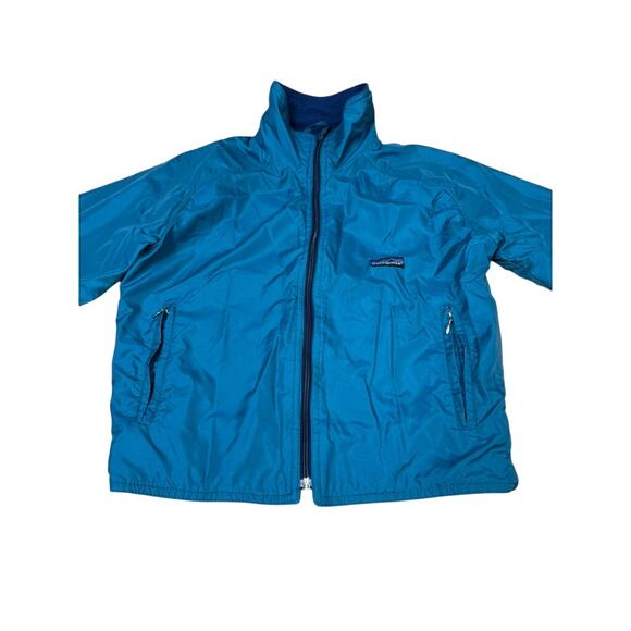 "PATAGONIA" KIDS VTG Jacket Zip Up Zip Pockets  90's Kids Unisex Ski Blue/Green - Picture 2 of 13